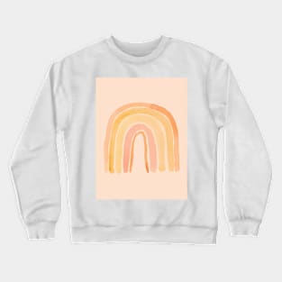 Orange tone boho rainbow Crewneck Sweatshirt